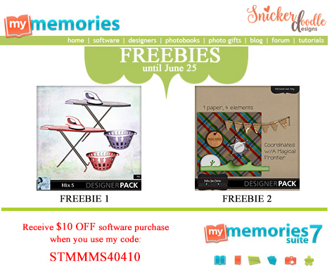 SnickerdoodleDesigns MyMemories Freebie