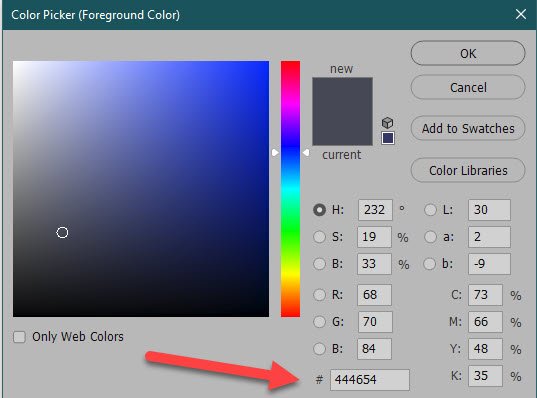 Select Any Color from Outside of Photoshop Using the Eyedropper Tool Karen Schulz 01