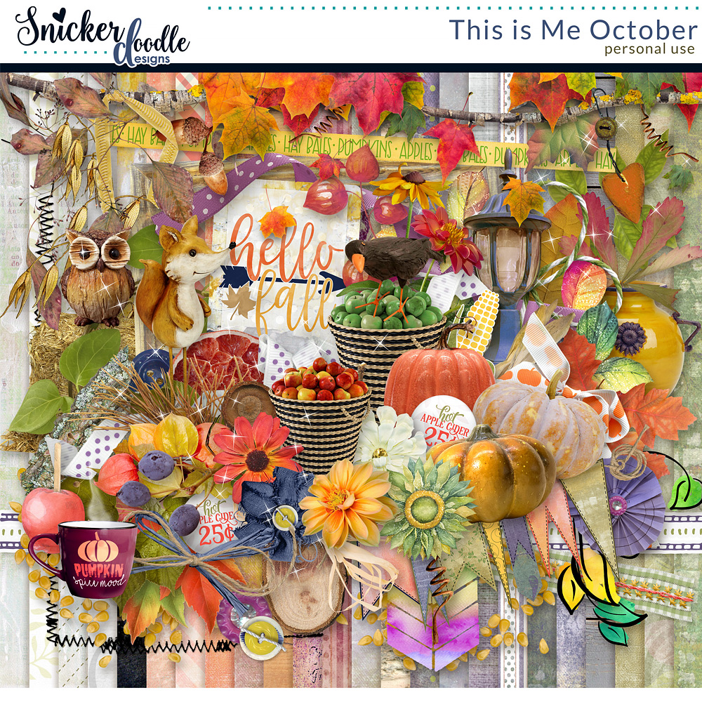 This is Me October by Snickerdoodle Designs