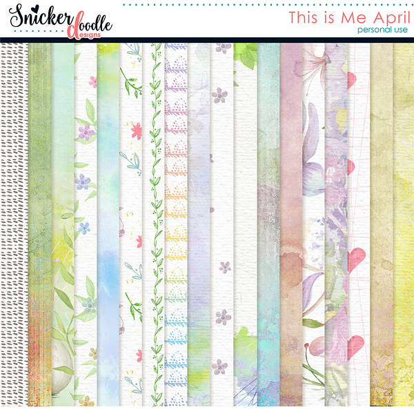 This is Me April Snickerdoodle Designs