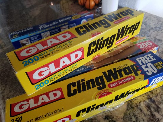 Glad cling Wrap
