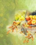 Painted Autumn by Karen Schulz Designs Digital Art Layout 02