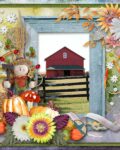 Painted Autumn by Karen Schulz Designs Digital Art Layout 08