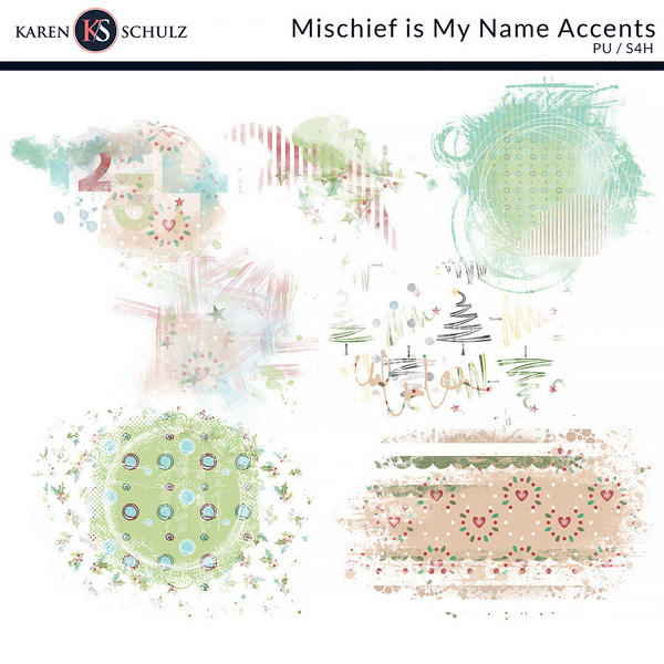 Mischief is My Name Accents by Karen Schulz