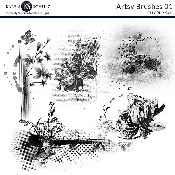 Artsy Brushes 01