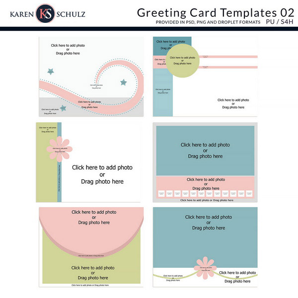 ting Card Templates 02 by Karen Schulz