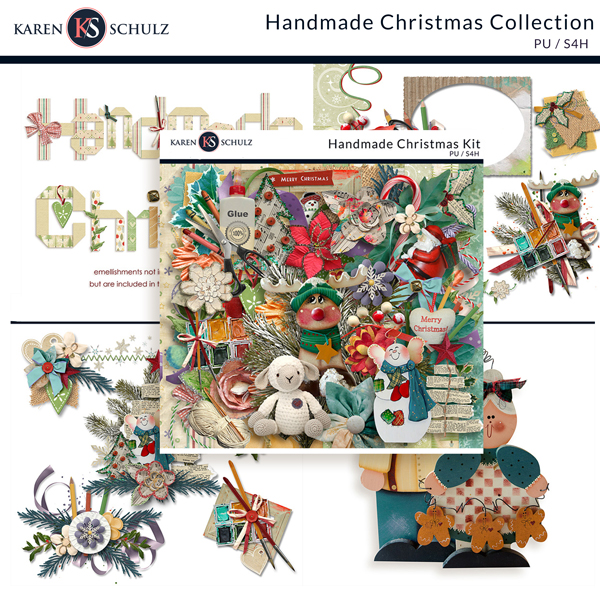Handmade-christmas-digital-scrapbook-kit-karen-schulz