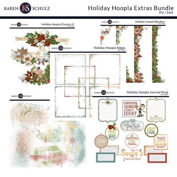 Holiday Hoopla Collection by Karen Schulz Designs