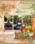 Painted Autumn by Karen Schulz Designs Digital Art Layout 18