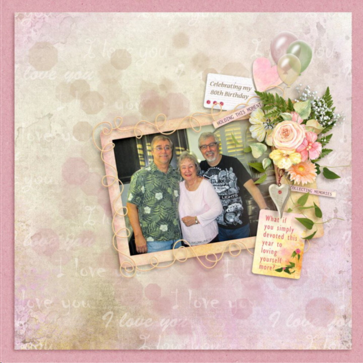 Bokeh Burst Layout by Kay 02 - Karen Schulz