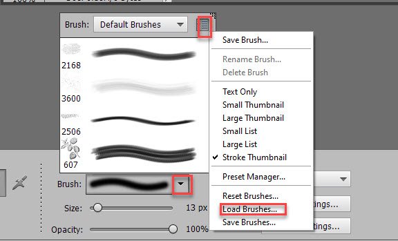 Loading-Brushes