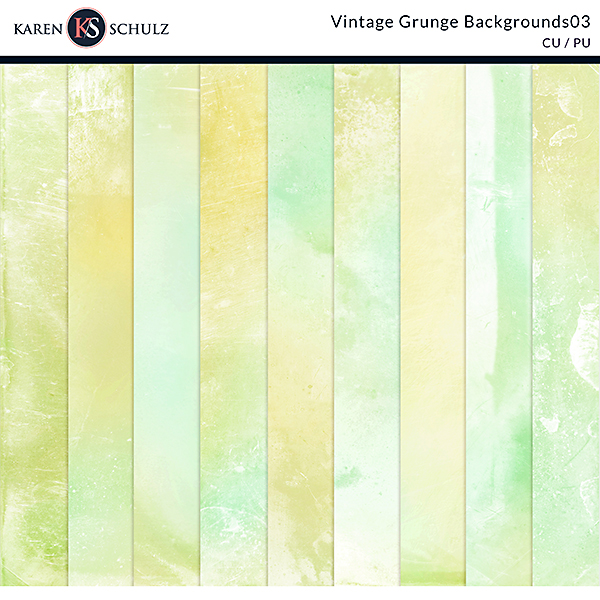 Vintage Grunge Backgrounds 03 Digital Scrapbook Papers Preview by Karen Schulz Designs