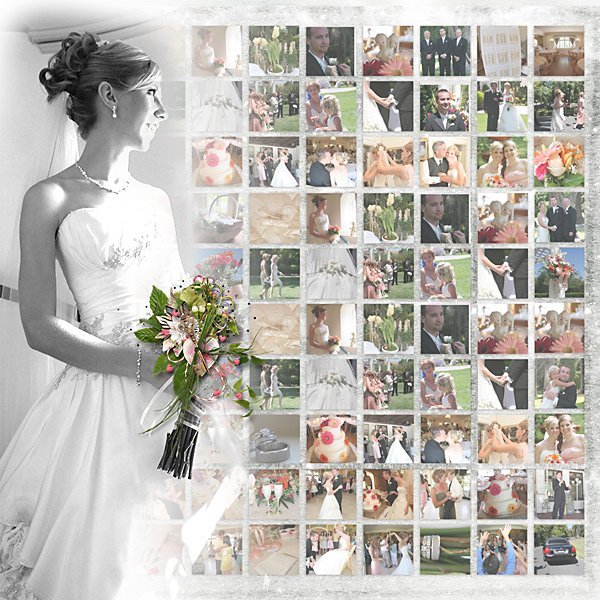 Memory Photo Collage Template Plus by Karen Schulz Designs Digital Art Layout 03