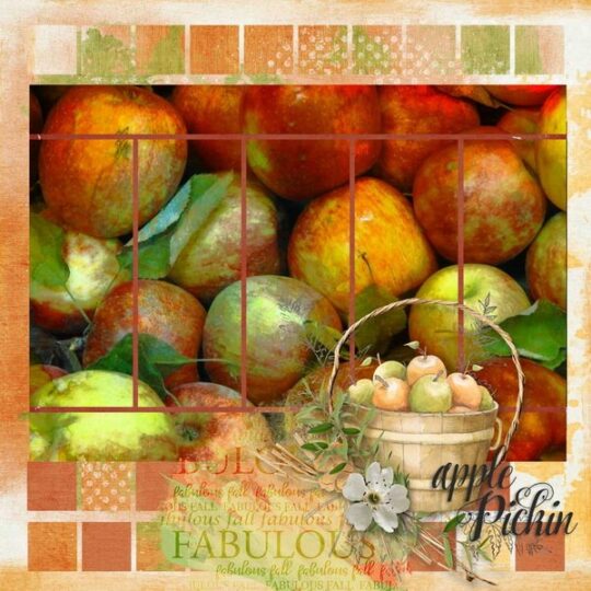 Memory Photo Collage Art Pack August Digital Art Layout 01 by Linda_2