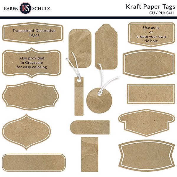 Kraft Paper Tags