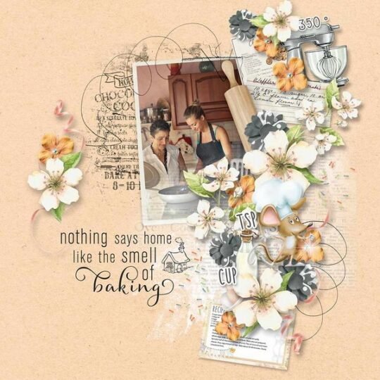 Favorite Family-Recipes by Karen Schulz Designs Digital Art Layout by norma 01