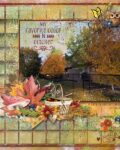 Memory Photo Collage ARt Pack October by Karen Schulz Designs Layout 01