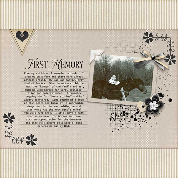 My Story by Karen Schulz Designs Digital Art Layout 01