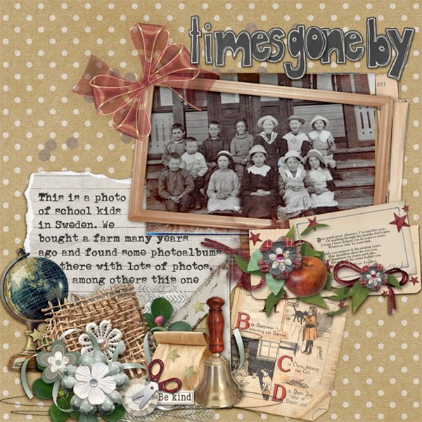 vintage scrapbook designs