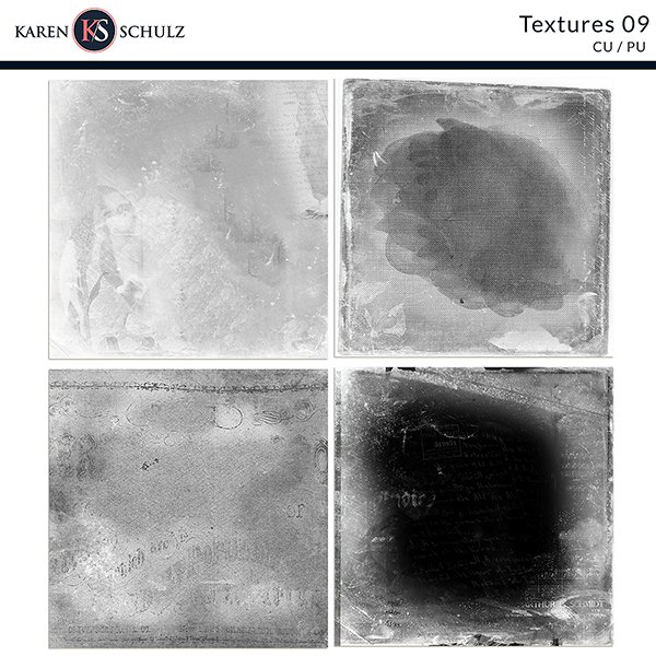 Textures 09 Digital Scrapbook Textures Preview by Karen Schulz Designs