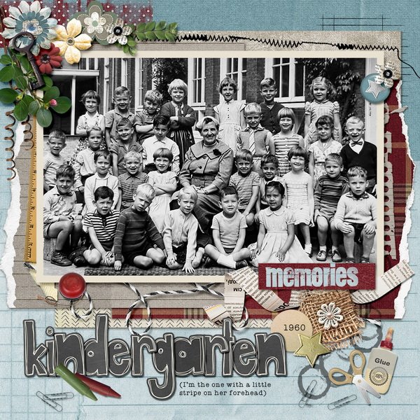 vintage school by karen schulz digital layout 02 by Yvonne-GS_2