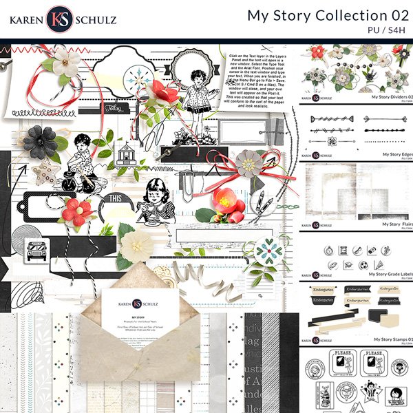 My Story Collection 02 Preview Karen Schulz Designs