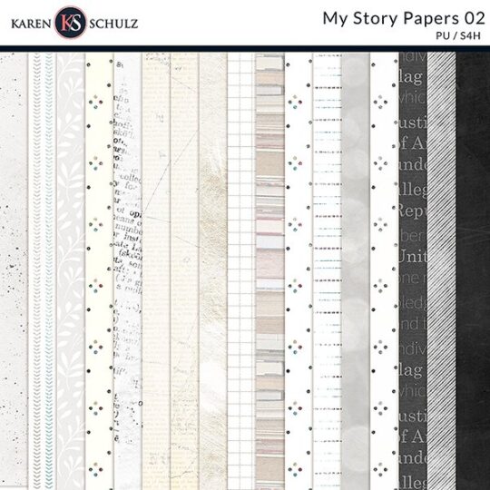 My Story Papers 02 Preview Karen Schulz Designs