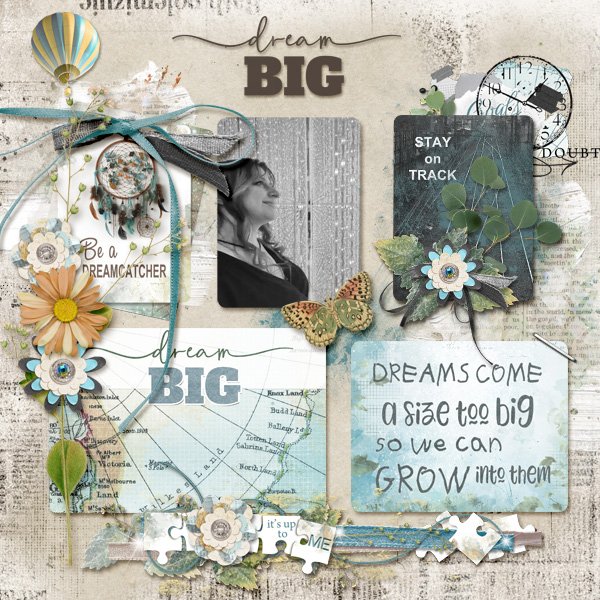 Dreamcatcher by Karen Schulz Designs Digital Art Layout 01 Sharon