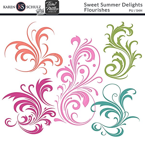 digital-scrapbooking-sweet-summer-delights-flourishes-karen-schulz