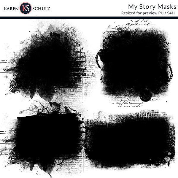 my-story-masks-digital-scrapbooking-karen-schulz