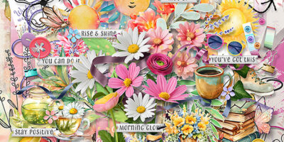 Rise and Shine Digital Scrapbook Kit by Karen Schulz Designs