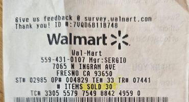 Walmart-Receipt